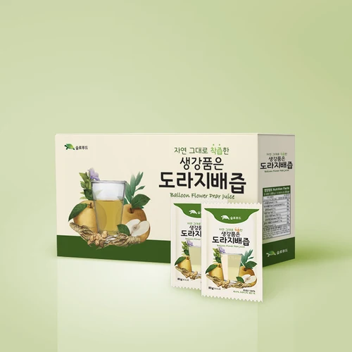 리얼 착즙 생강품은 도라지배즙 20포 