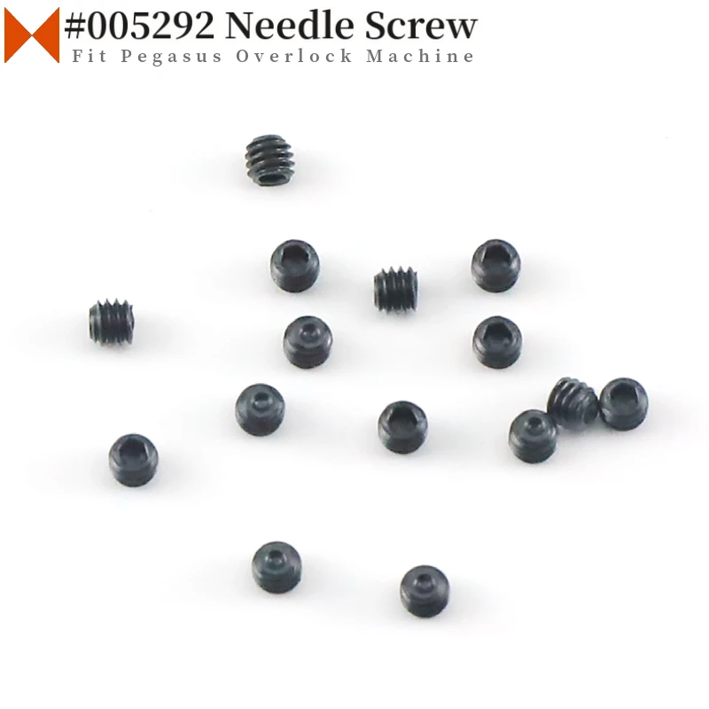 #005292 (SK216) 1.6mm Needle Set Screw Fit Pegasus M600, M700, Siruba 700F Overlock Sewing Machine Parts 1/8-44 L-3.0MM