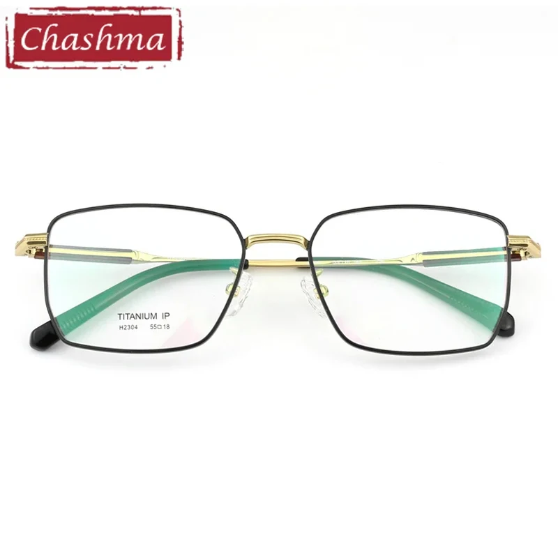 

Chashma Prescription Glasses Men Optical Eyewear Ultra Light Pure Titanium Spectacles Women Eyeglasses Frames for Recipe Lenses
