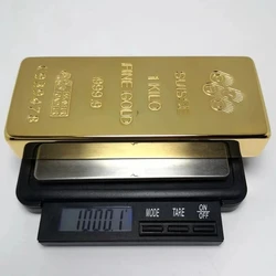 1:1 Copy Switzerland 1kilo/1000g 24k Gold Bar Gold Bullion Replica Swiss Bullion Jewelry Store Bank Display Anti-theft Sample