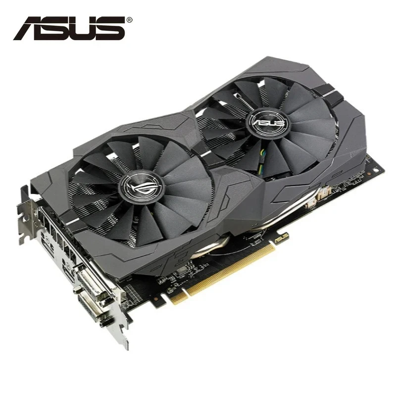 GEBRAUCHTE ASUS-Grafikkarten AMD RX 580 8 GB GDDR5 Mining GPU-Grafikkarte 256 Bit Computer RX580