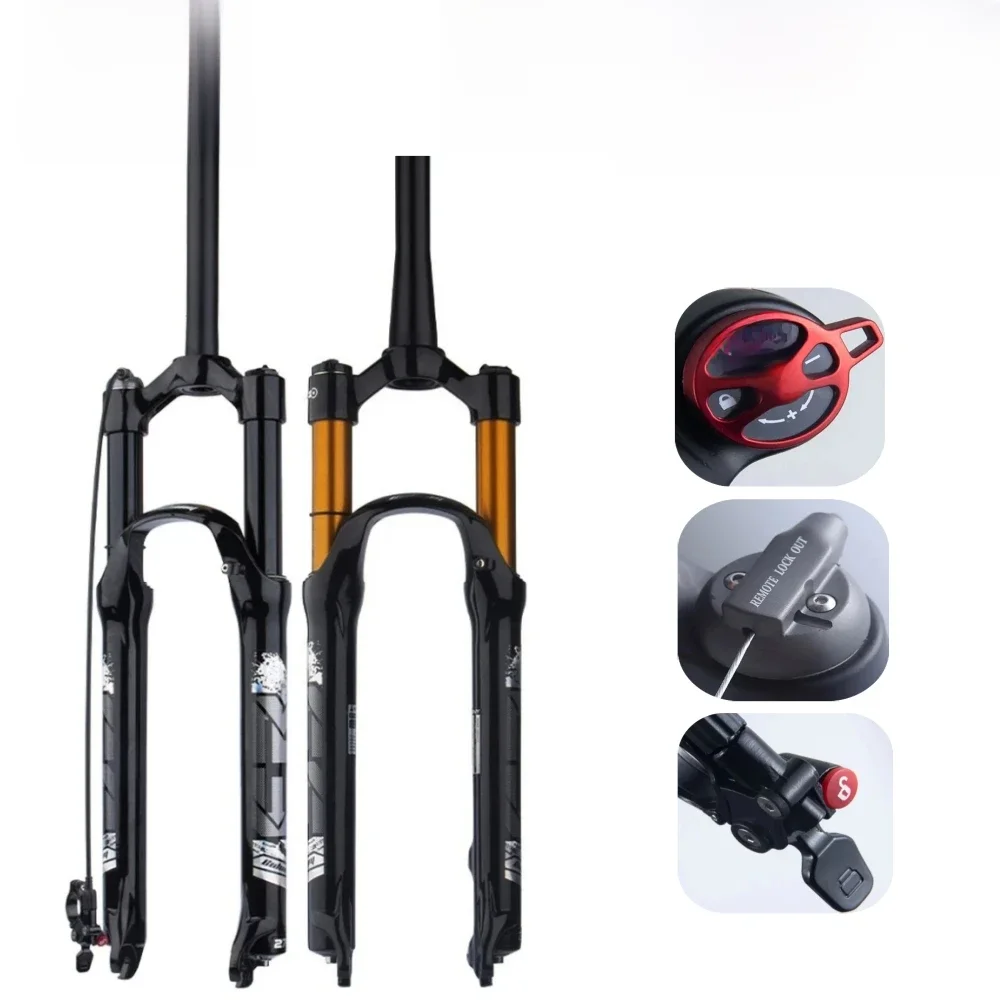 AliExpress BOLANY Bolany MTB Fork Magnesium Alloy Air Pressure Suspension 26 27.5 29 Inch Shoulder/Wire Control