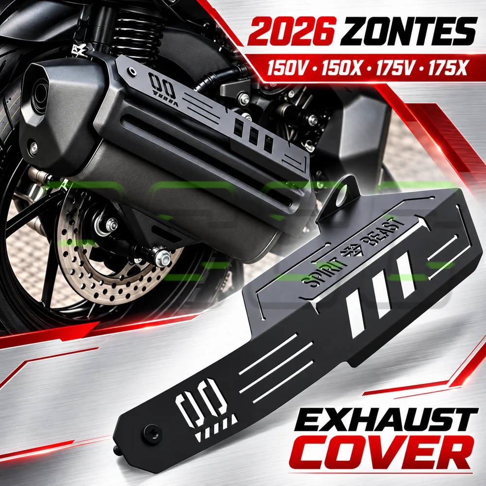 For Fit 2026 ZONTES 150V 175V 150X 175X Modified Exhaust Heat Shield