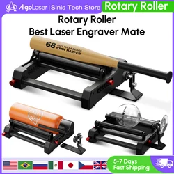 Algolaser RR2 Rotary Roller Compatible with ALL Algolaser Laser Machine for Engraving Cylindrical Objects