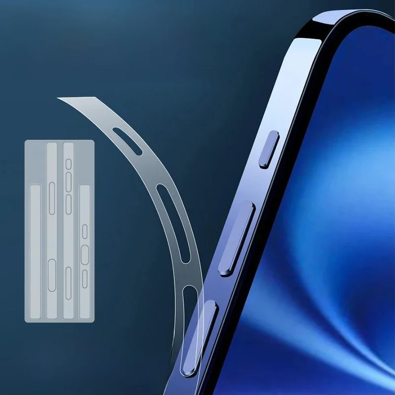 Film Hydrogel latéral 16PM pour IPhone 16 15 14 Pro Max Plus 16Plus 14 ProMax 13 Mini cadre de protection cadre de bordure protecteur d'écran