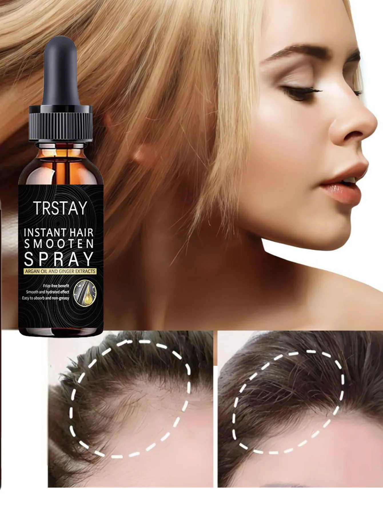 Moisturizing Hair Emergency Care Essence Deep Nourishment Growth Hydrates Dry Hair Prevents Rashness Dryness Continuous Hydratio - Image 5