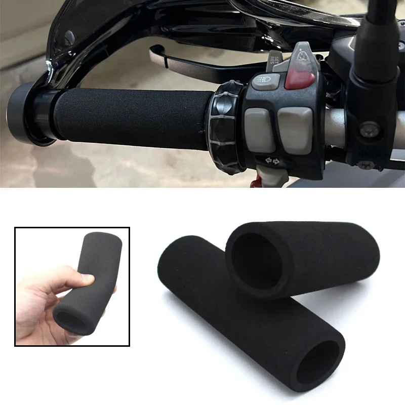 AliExpress ANLUSON Universal 22mm Motorcycle Handlebar Foam Hand Grips Sponge Gloves Lever Cover Anti-slip Motocross Dirt Pit Bike Electric Scooter