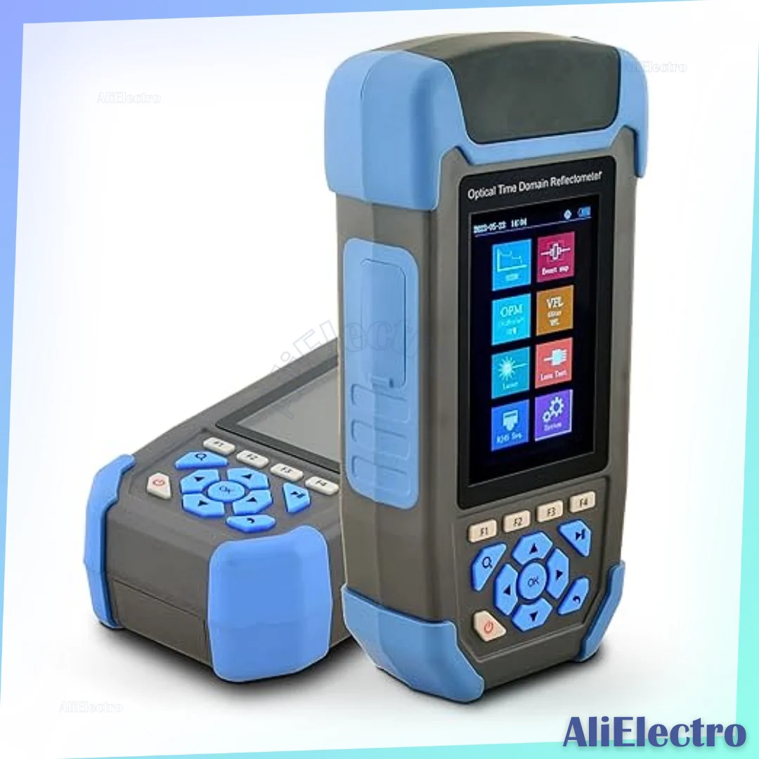 

OTDR 8 In 1 Mini Optical Time Domain Reflectometer 3.5inch JW3302SJ LCD Screen FTTH 1310/1550nm OTDR High Quality