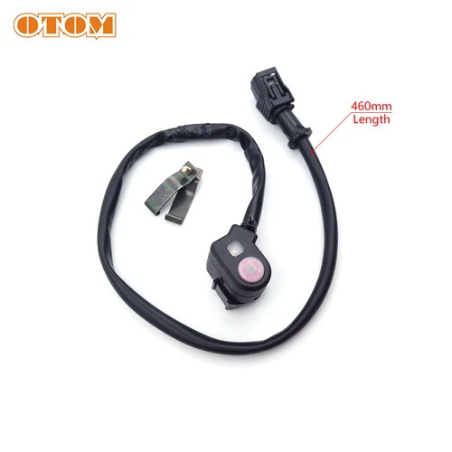 Imagen 2 del producto OTOM-Interruptor de apagado para motocicleta, botón de encendido/apagado para HONDA CRF250R 2015-2017, CRF450R 2015-2016