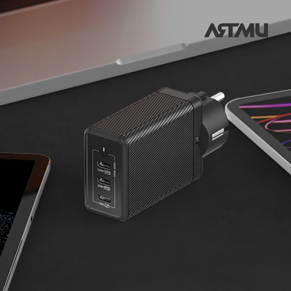 ARTMU USB PD 100W PPS GaN ground multi super fast charger GS710