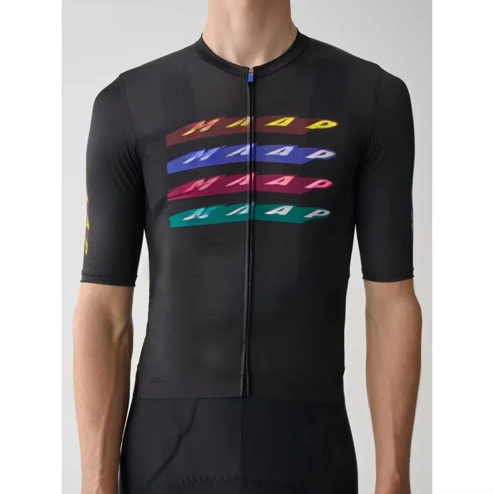 AliExpress NONE new Cycling Jersey for Men short Sleeve Pro Team MTB Road Bike Clothing Breathable Bicycle Shirts 2025 Mountain Bicycle Clothing