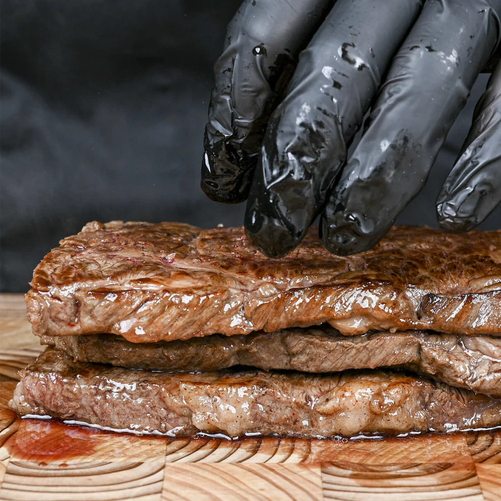 프리미엄 숙성 소고기 블랙에이징 5종 150g (등심/부채/치마/갈비/살치)