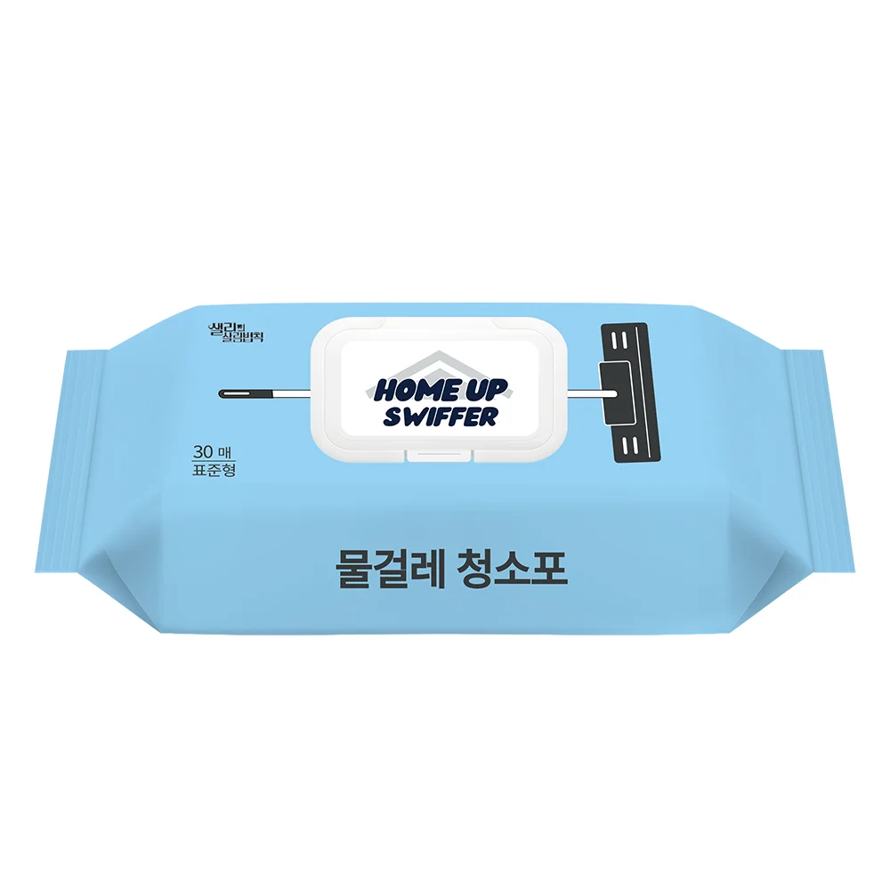 샐리의 법칙 홈업 스워퍼 청소포 30매X20팩(캡형,엠보씽원단)