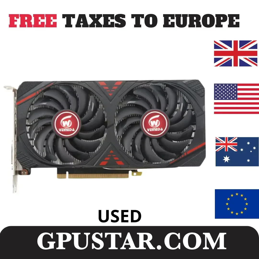 2024 중고 컴퓨터 그래픽 카드, RTX 3050 8GB, GDDR6 128 비트, 게임용 PC, RTX 3070 DP * HDMI 호환 비디오