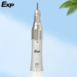 Exp Dental Straight Handpiece 1:1 Low Speed Straight Nose Cone Suit for ø2.35mm Burs E Type External Water Spray Dentist Tool