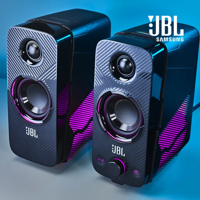 Samsung Official Partner JBL QUANTUM DUO Quantum Duo LED Bluetooth Gaming Speaker