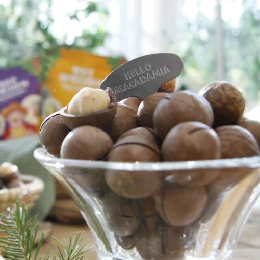 مرحبا ماكارميا 2 من كلوريد البولي فينيل ، إنشيل الماكارداما الأسترالية ، 4 نكهات ماكارميا