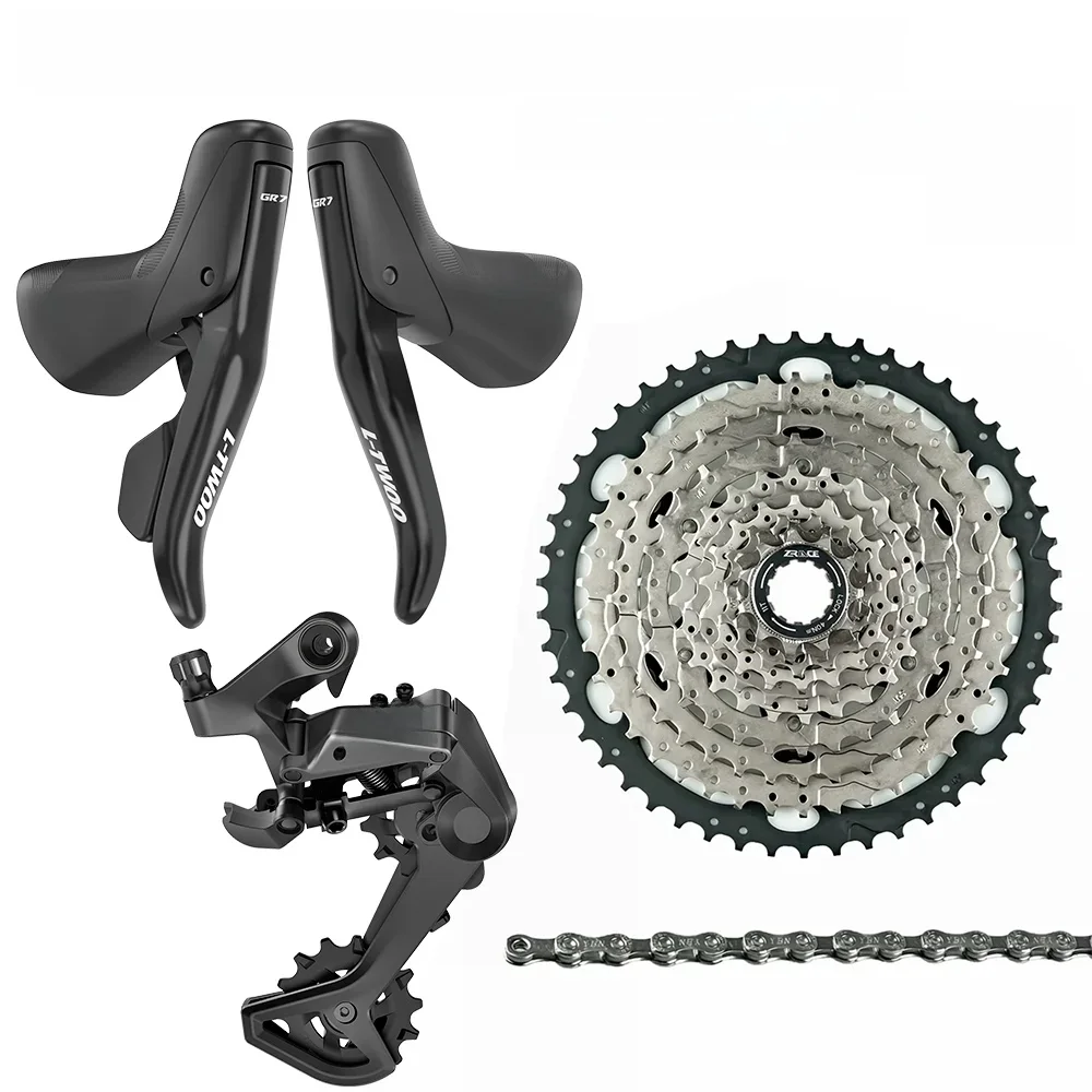 AliExpress LTWOO GR7 1x10 Speed, 10s Road Groupset, R/L Shifter + Rear Derailleurs + ZRACE Cassette, gravel-bikes Cyclo-Cross