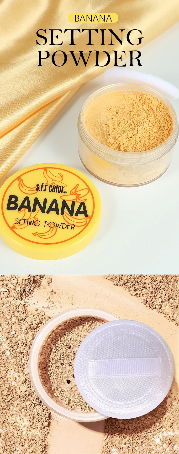 S.f.r Color Banana Loose Setting Powder — product detail 5