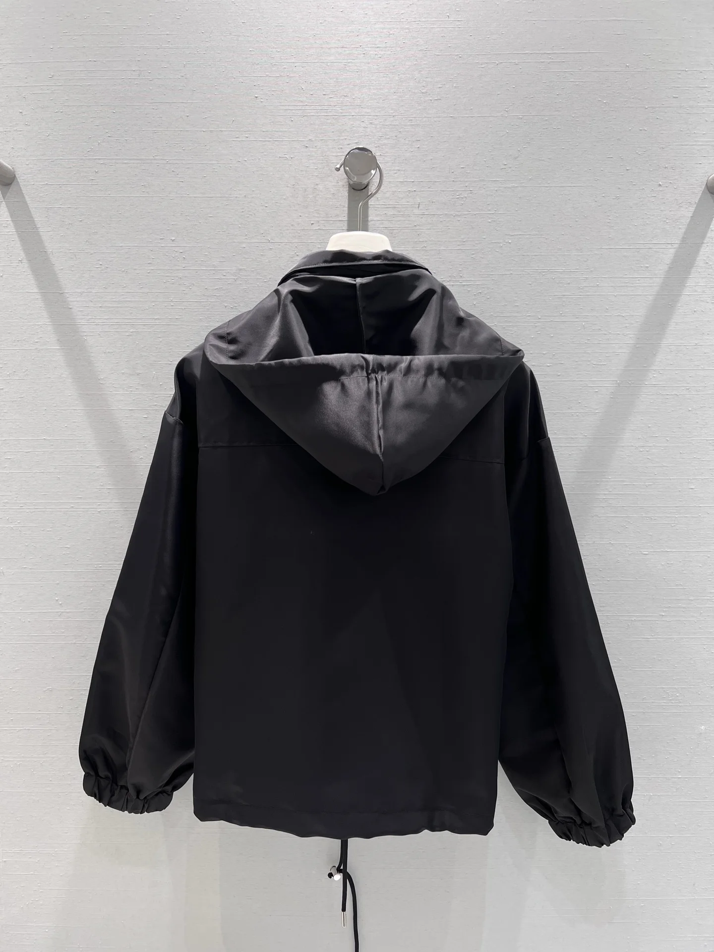 

Autumn And Winter New Women Nylon Oversize Short Version Of The Hooded Jacket