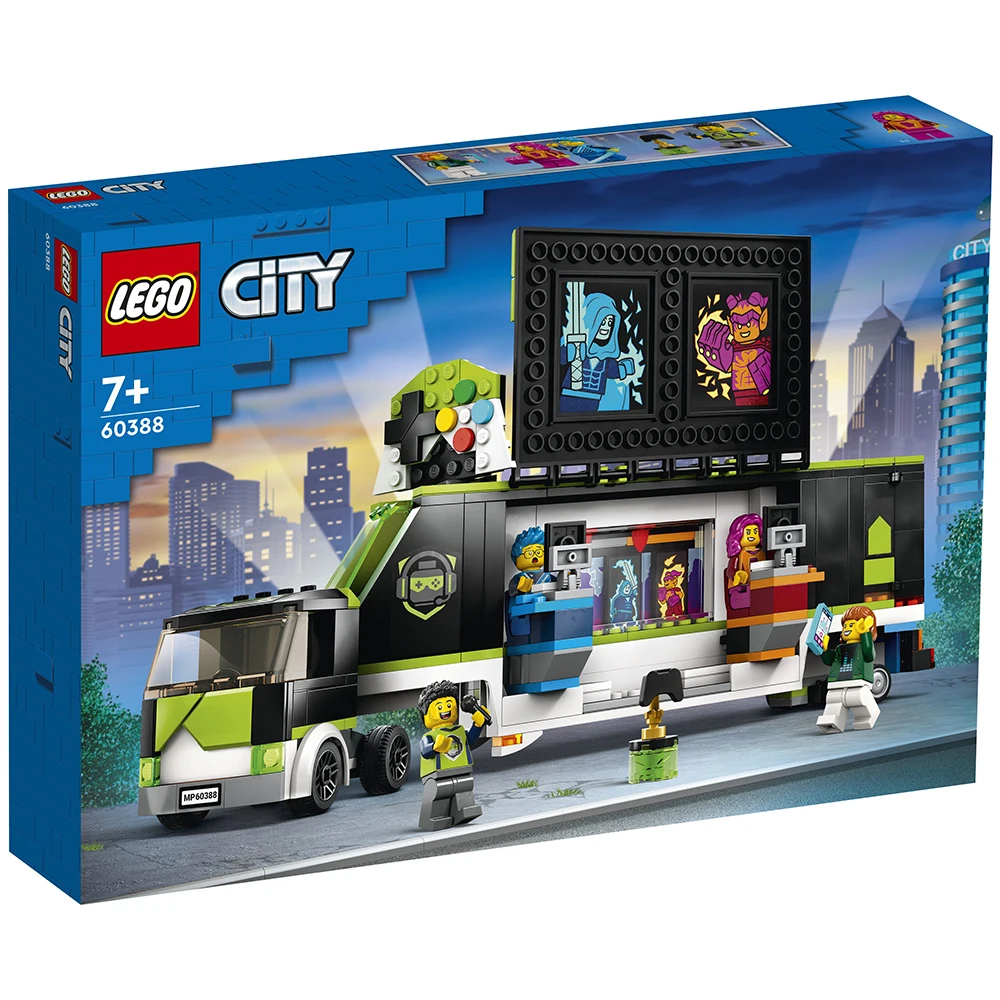 Lego City - Gaming Tournament Truck, 60388, toys, boys, girls, blocks, parts, original, store, official license, new, bricks, gift, man, woman, adult