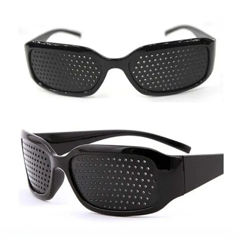 AliExpress Vision Care Exercise Cycling Eyewear Pin Hole Eye Training Pinhole Glasses Improve Eyesight Camping Unisex Eyeglasses Outdoor