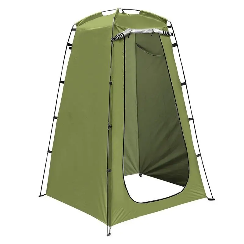 Portable Privacy Shower Tent Outdoor Waterproof Changing Room Shelter for Camping Hiking Beach Toilet Shower Bathroom