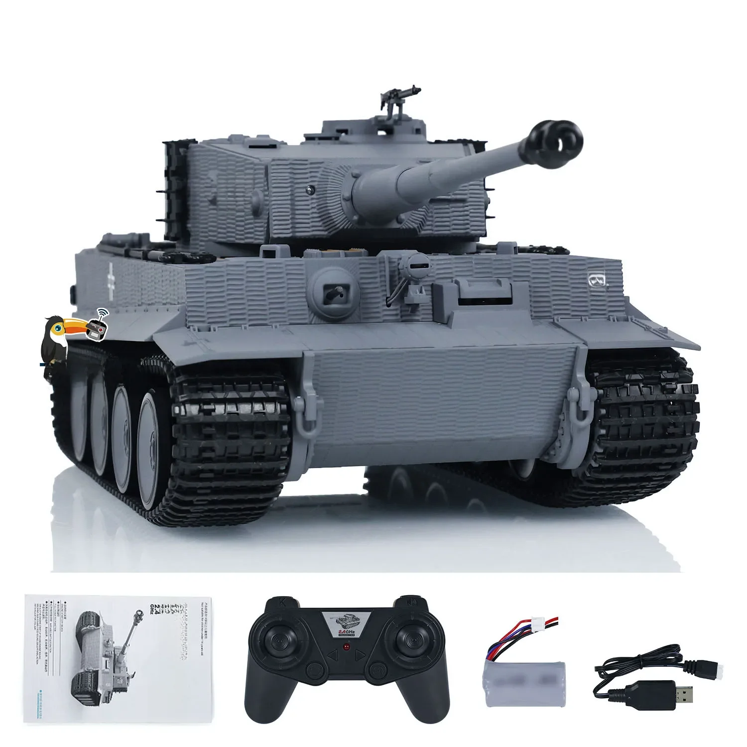 Spielzeug für Jungen taigen rc Kampfpanzer Tiger i Funks teuerung Militär panzer Infrarot Kampf