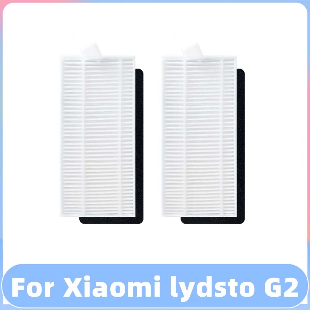 Compatibile per Xiaomi Lydsto G2 spazzola laterale principale filtro Hepa panni per mocio sacchetto per la polvere di straccio Kit di accessori di