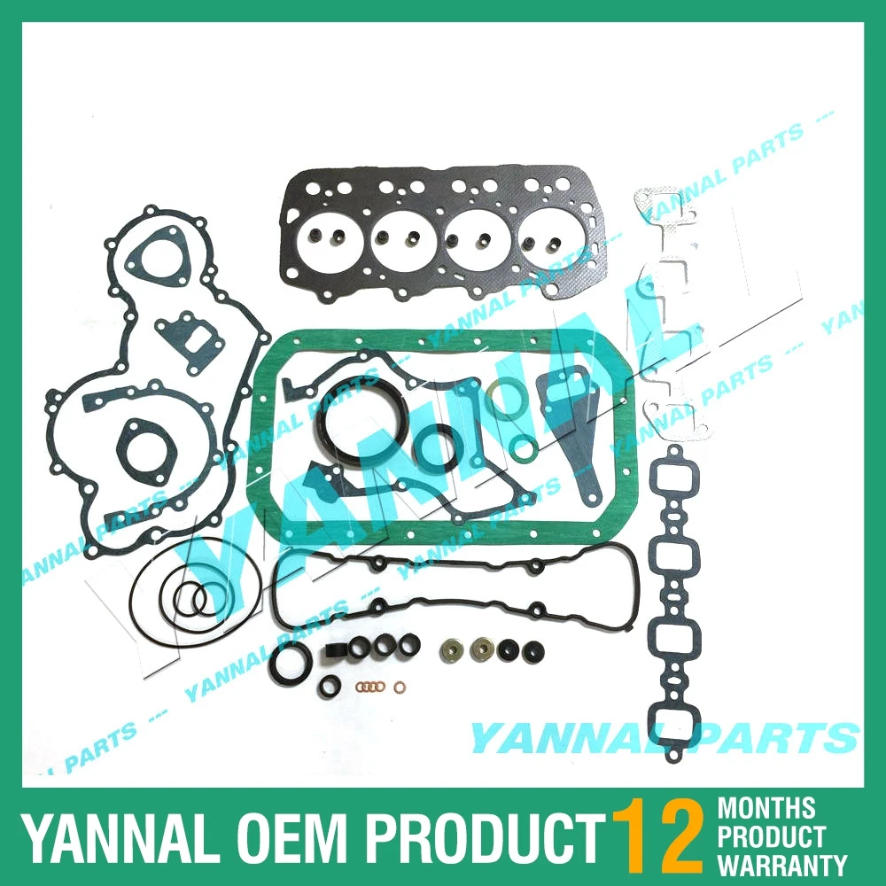 For Toyota 1DZ-II 1DZ-III 1DZ-2 Engine Gasket Kit For 7-8FD Forklift Skid Loader