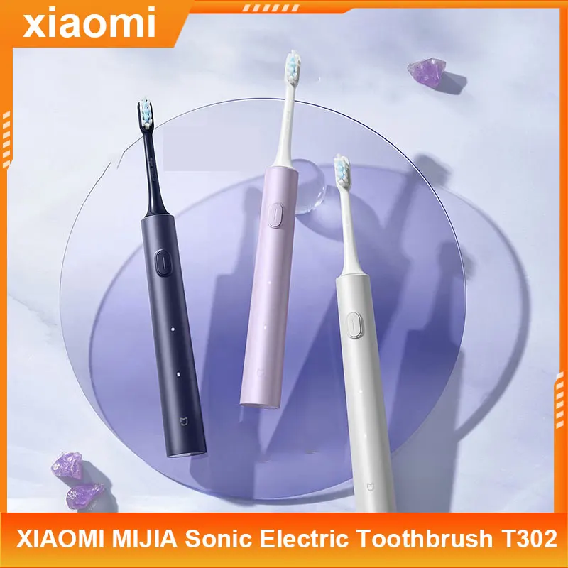 

NEW XIAOMI MIJIA T302 Sonic Electric Toothbrush Oral Hygiene Cleaner Brush IPX8 Water Proof Ultrasonic Vibrator Teeth Whitening