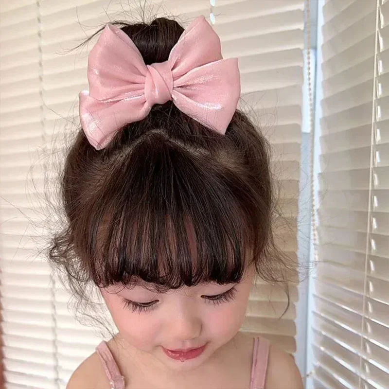 Pinces à cheveux avec nœud, 2 pièces, pinces à fleurs élégantes pour enfants et dames, ensemble épingle à cheveux, accessoires pour cheveux, accessoires Bair de Style coréen