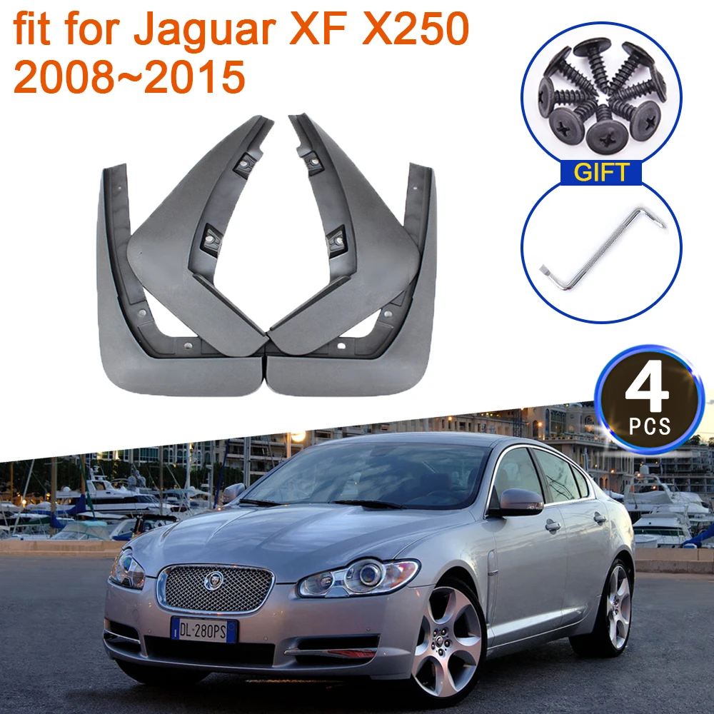 

Mudguard for Jaguar XF X250 2008~2015 Accessories 2009 2010 2011 2012 2013 Mudflap Fenders Splash Guards Front Wheels Car Stying