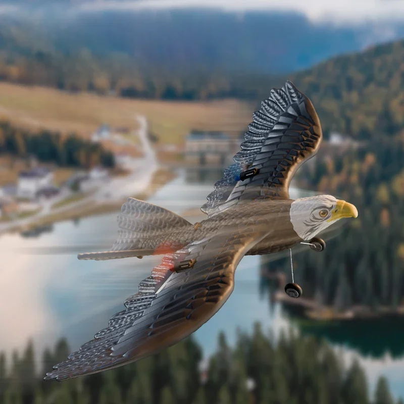 Samolot RC Eagle Glider 2.4G 2CH 420MM Rozpiętość Skrzydeł Zdalnie Sterowany Samolot z Pianki EPP Samolot Amfibia Terenowy, Morski i Powietrzny — 2