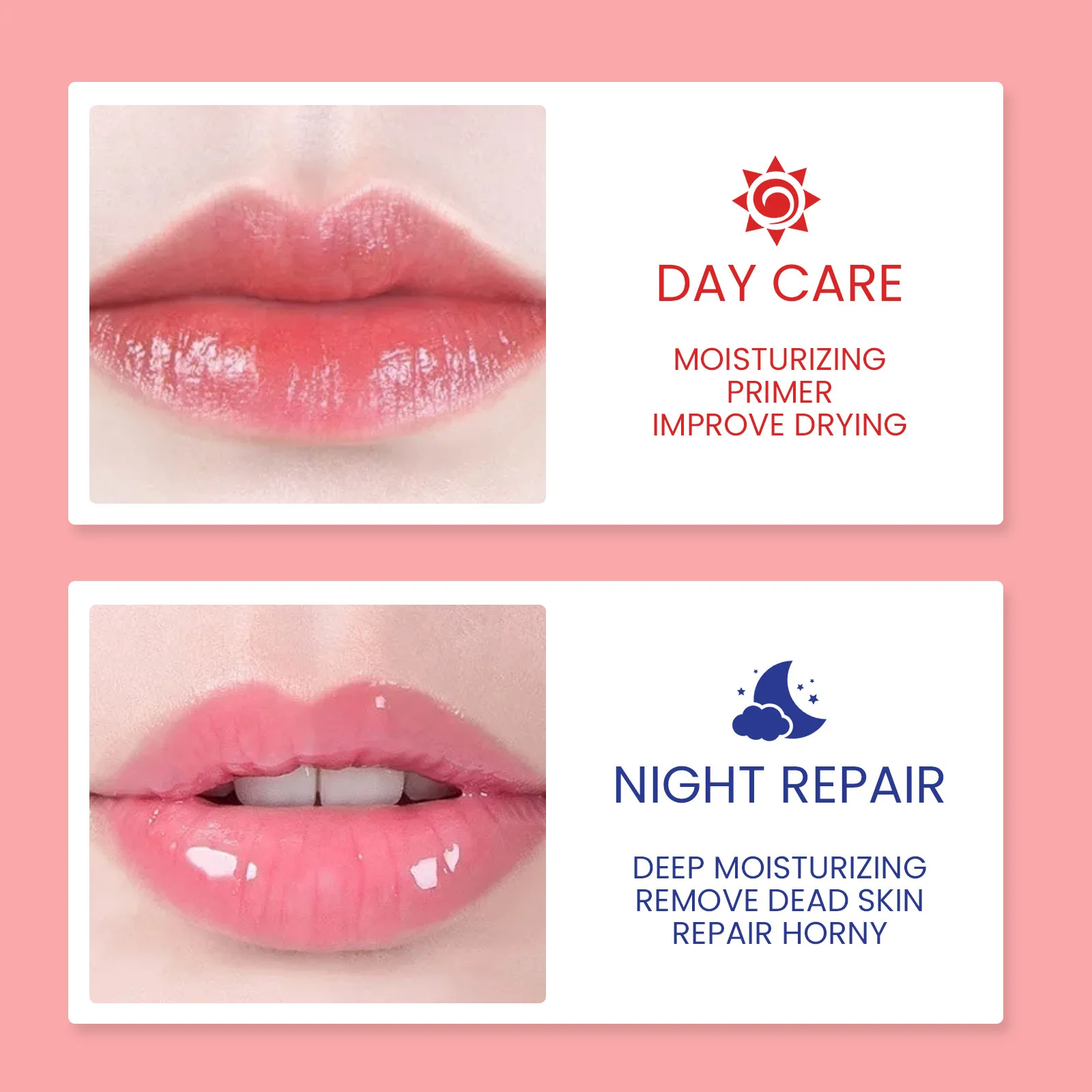 Vitamin E Sleeping Mask Chapped Lip Repair Smooth Lips Exfoliation Lip Plumping Long Lasting Moisturizing Repair Dead Skin Mask