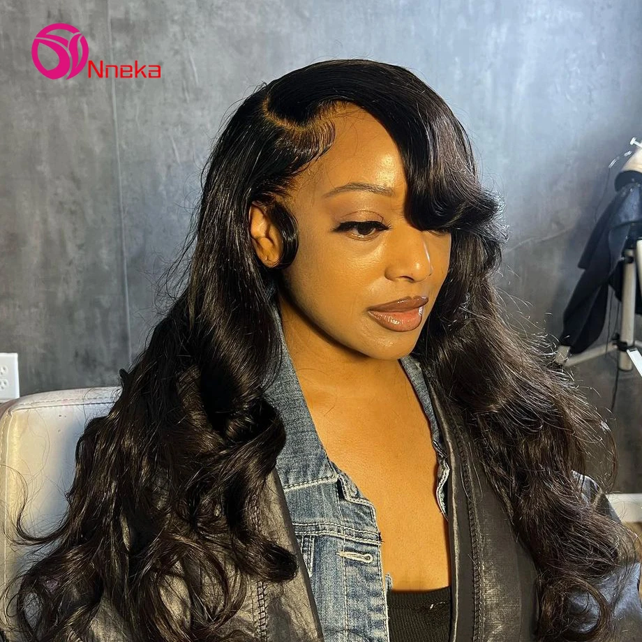 

200 Density HD Transparent 13x6 Body Wave Lace Frontal Wigs Human Hair 30 38 Inch 13x4 Lace Front Wig Brazilian Remy Human Hair