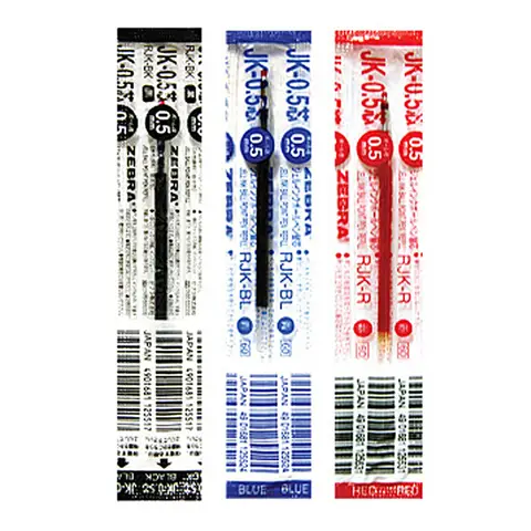 제브라 사라사 멀티펜 전용 리필심 낱개 JK 0.4 0.5mm 볼펜심 sarasa multipen refill jk 04 05 one piece