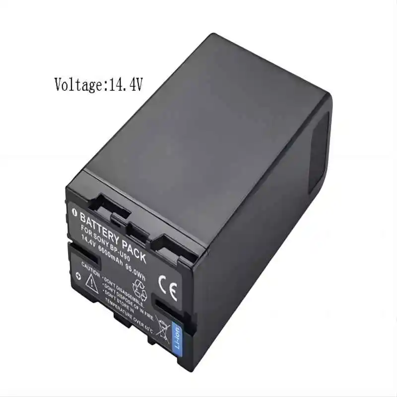 Lithium-ion battery and PMW-100 XDCAM Digital camera battery BP-U90