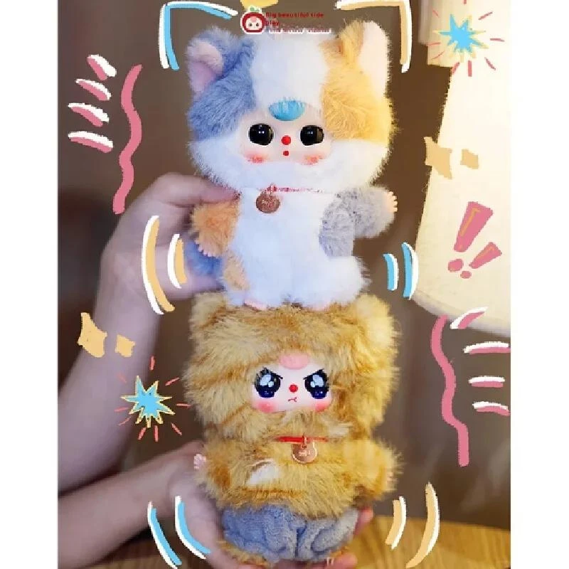 

【In Stock】Baby Three Cats And Dogs Mystery Box Surprise Dolls Girls Gift Cute Action Figure Toys
