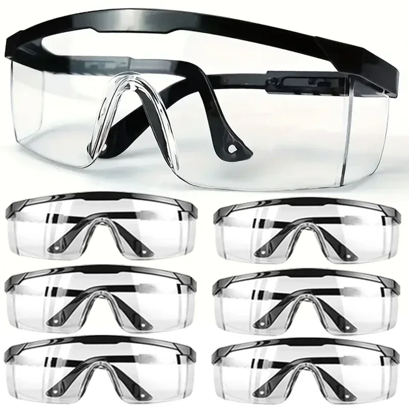AliExpress NONE 1/10pcs Cycling Goggles Windproof Dustproof Waterproof Protective Glasses Work Safety Anti-Splash Eye Protection Goggles Glasses