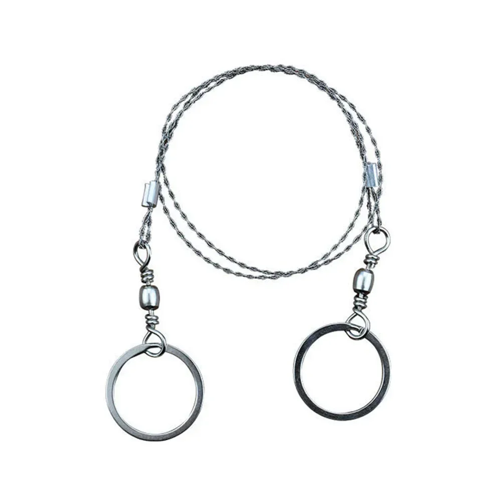 Scie à fil de survie portable, scie à main, coupe-câble, ficelle, tuyau en PVC, camping, randonnée, chasse, jardinage