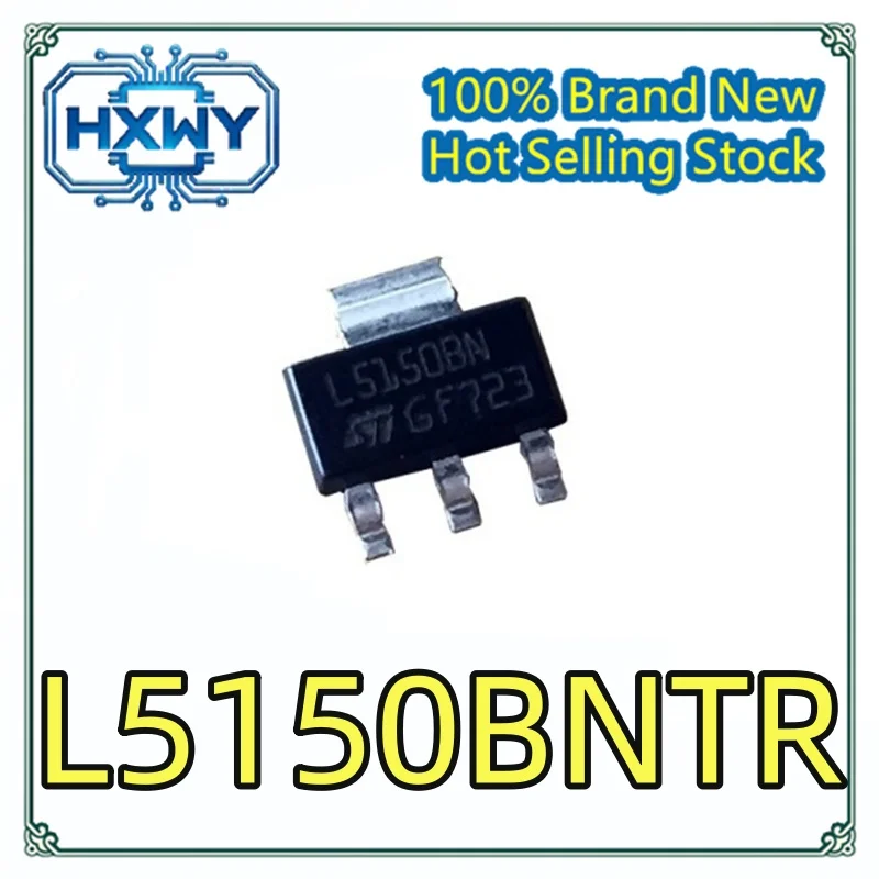 

(10/50 pieces) L5150BNTR L5150BN SMD SOT-223 Low Dropout Linear Regulator Brand New Original In Stock