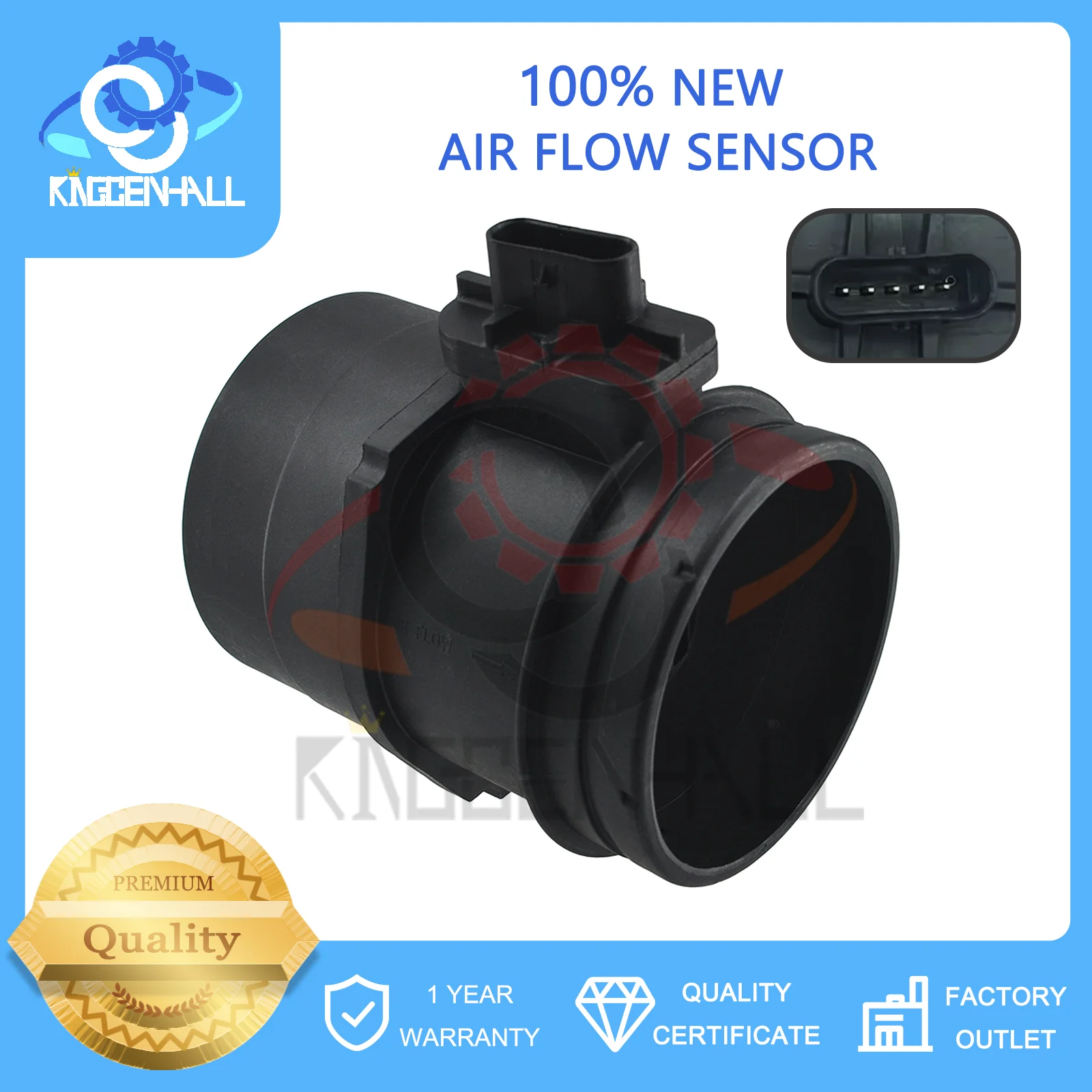 

New BMW 0281006093 8506409 F00C2T8012 Mass MAF Meters Air Flow Sensor For BMW 3 SERIES E90 E91 E92 E93 X1 E84 316D 318D 320D