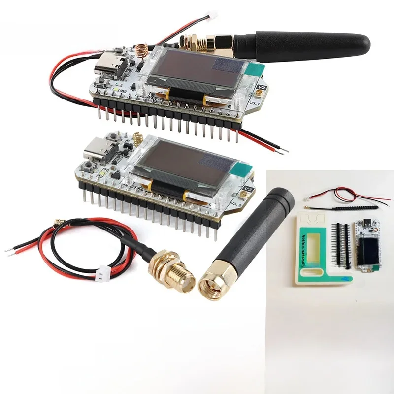 Zestaw ESP32 SX1262 LoRa WIFI 32 433-510MHz 868MHz/915MHz z wyświetlaczem OLED S3, płytka rozwojowa IOT dla Arduino, sieć Mesh Meshtastic — zdjęcie 2