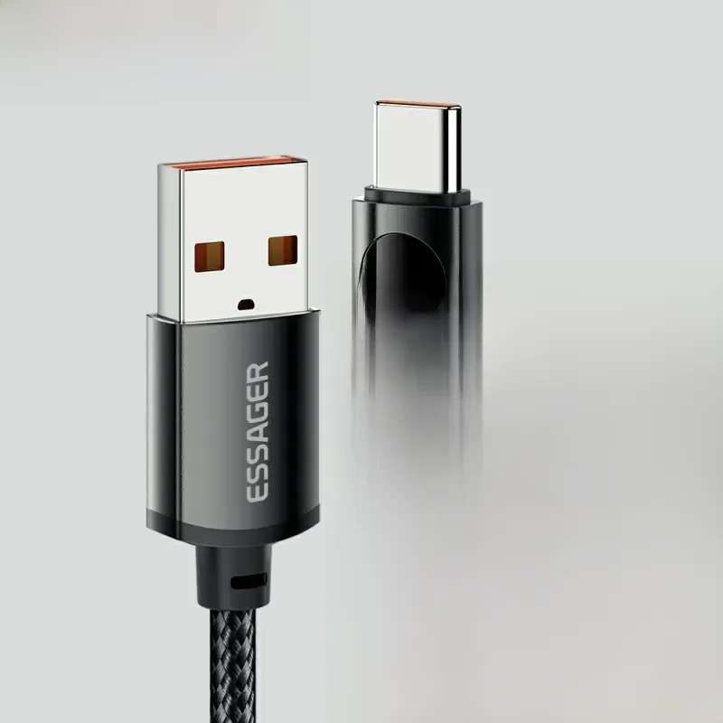 Essager usb typ c kabel für huawei honor xiaomi samsung super ladung 66w/100w schnell ladekabel usb c ladekabel data kabel kabel