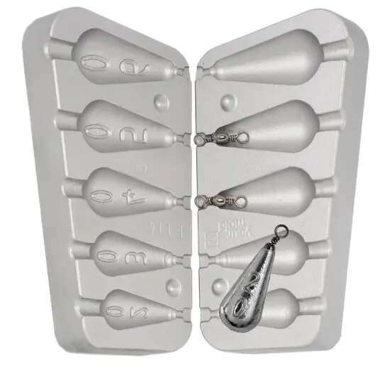 Moule de pêche plat 70 80 90 110 g/carpe/poisson plat/mer
