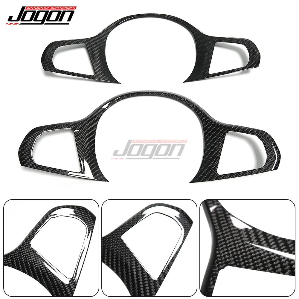 For BMW G30 G32 G42 G14 G01 G02 G05 G06 G07 G20 G22 G26 F90 F98 X3M Car Steering Wheel Cover Button Frame Trim Car Sticker Decor