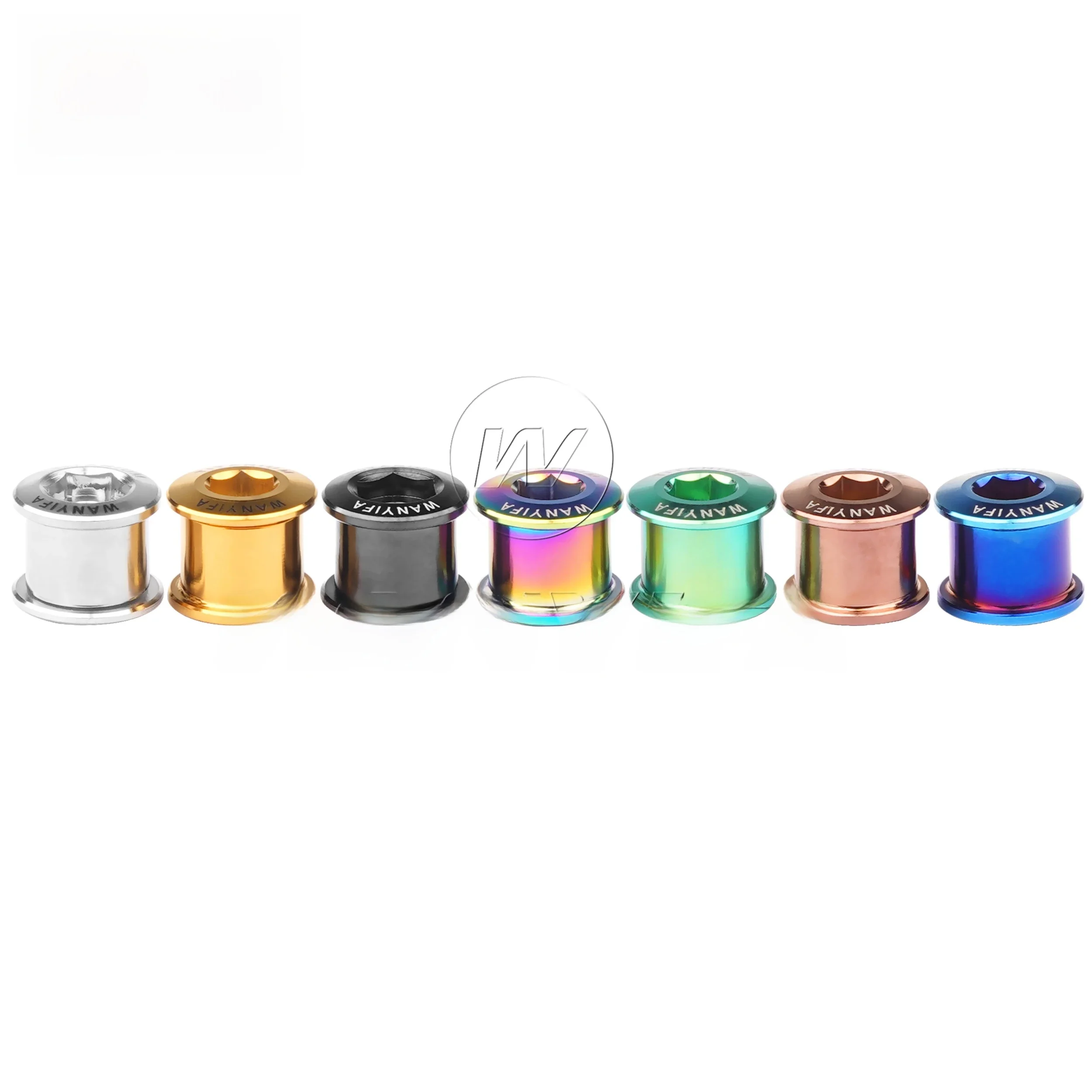 AliExpress Wanyifa  Titanium Bolt 6.5mm Height Gear Fixing Folding Bicycle Chain Ring Sprocket Fixing Screw