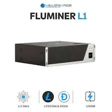 

Hot Sales Fluminer L1 Doge LTC BEL Coin Miner 5.3Gh/s 1200W