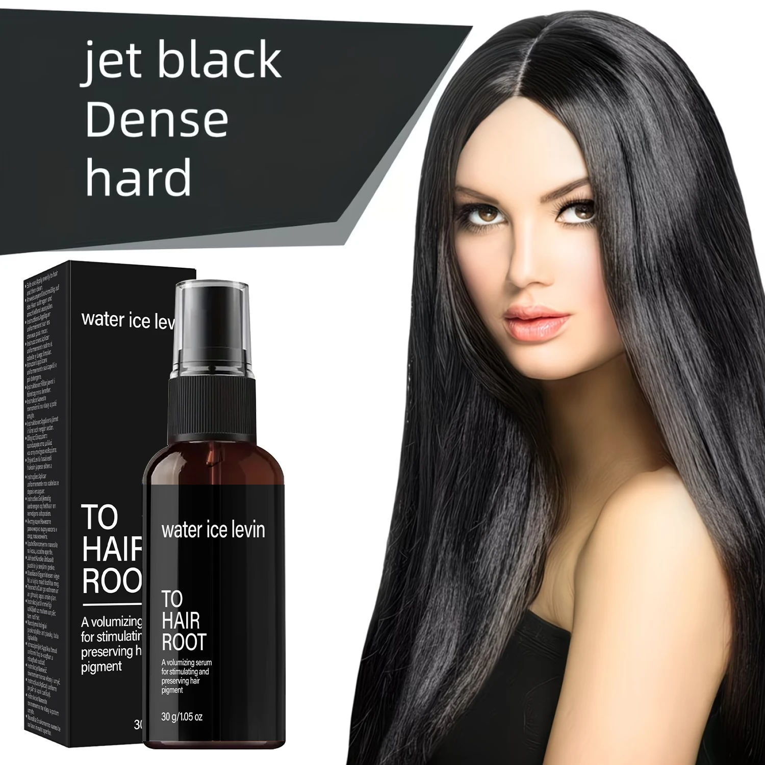 Water Ice Levin Hair Root Serum 30g Volumizing Scalp Care Liquid Preserve Hair Pigment Nourish Hair Make Hair Smooth & Supple
